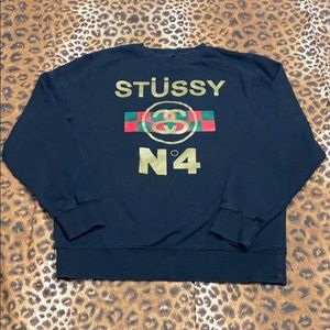 Stussy crew neck sweatshirt